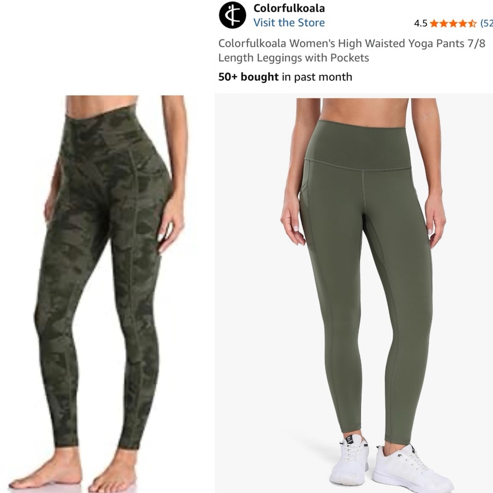 Colorfulkoala BUNDLE- High Waisted Yoga Pants